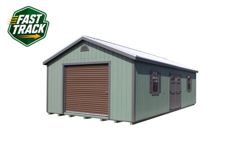 12x32 Garage - Fast Track Building