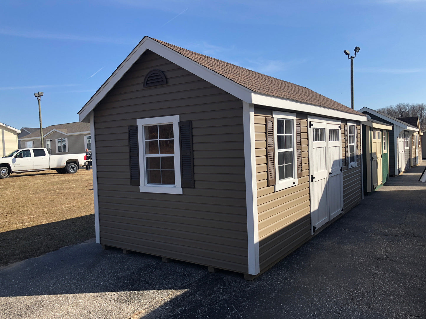 10x20 Vinyl Cape Cod w/ Deluxe - QP156 - Rental Return
