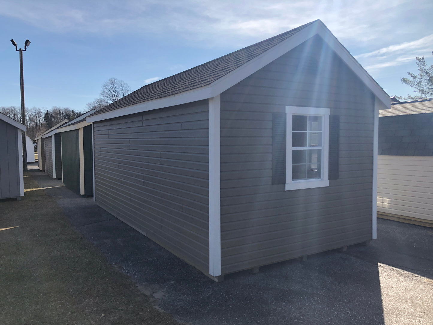10x20 Vinyl Cape Cod w/ Deluxe - QP156 - Rental Return
