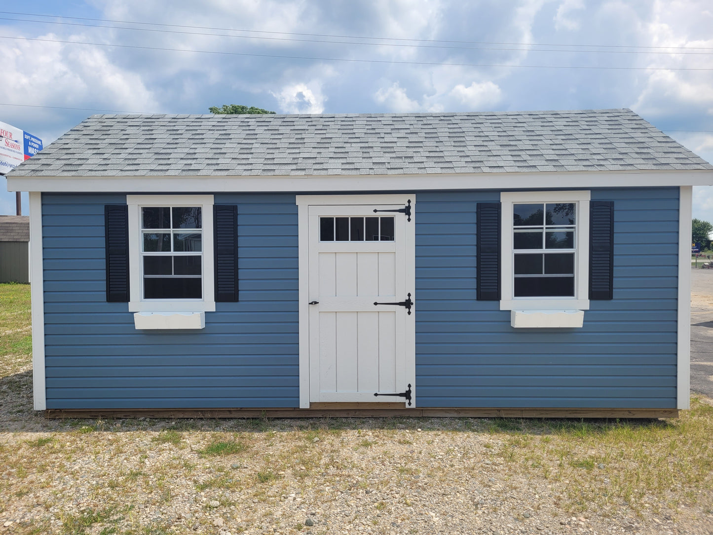 10x20 Vinyl Deluxe Cape Cod - Rental Return