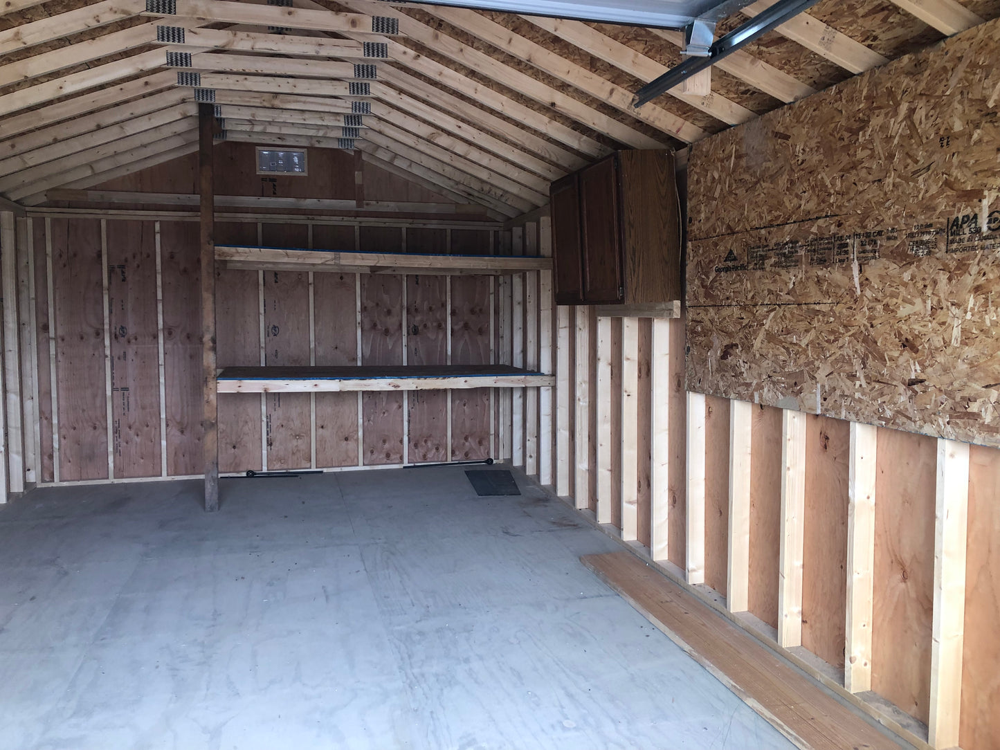 14x24 Painted Garage - QP345 - Rental Return