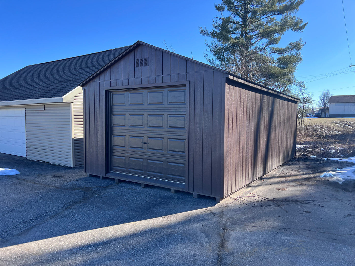 14x24 Painted Garage - QP345 - Rental Return
