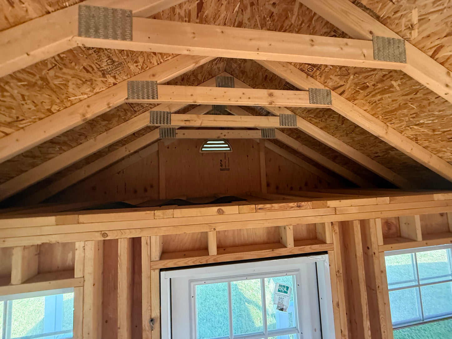 12x24 Painted Cape Cod w/ Dormer & Porch - QP1079