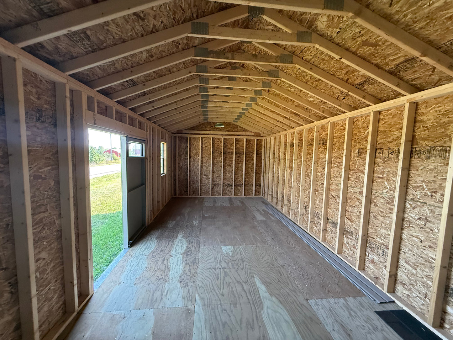 12x24 Vinyl Deluxe Garage -