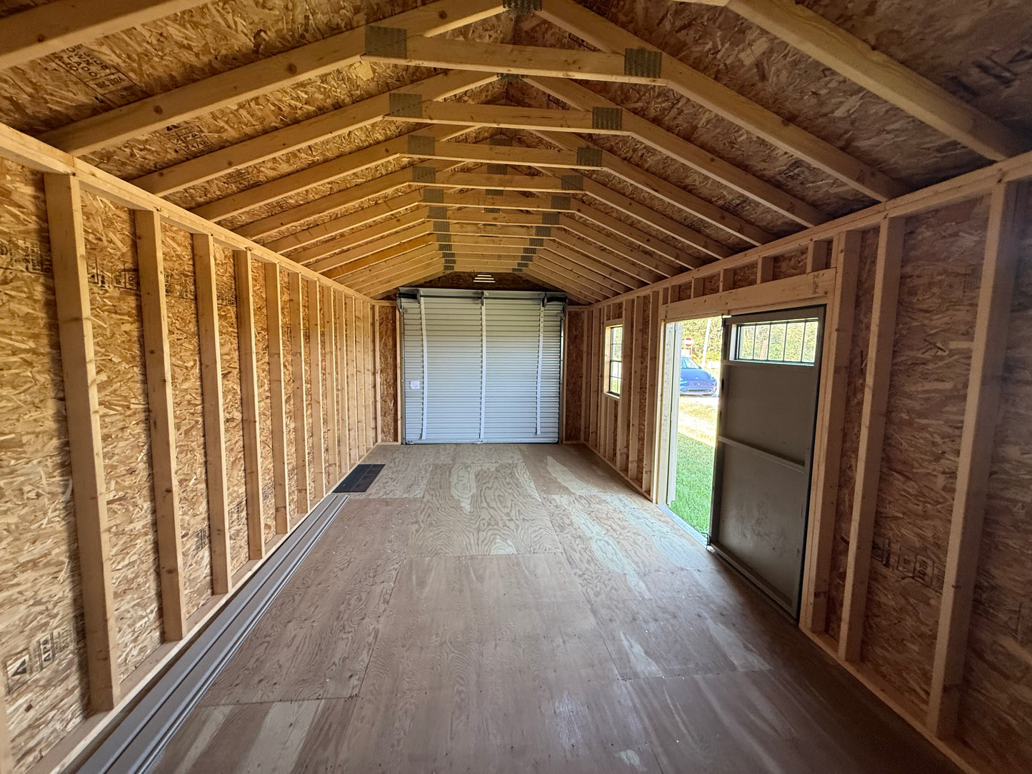 12x24 Vinyl Deluxe Garage -