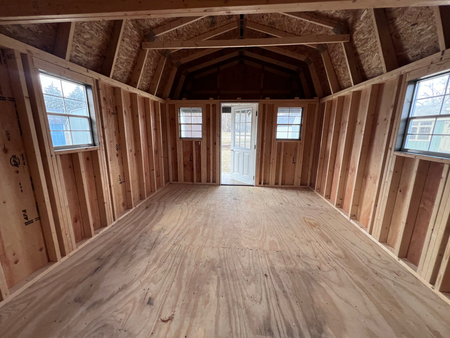 12x20 Lofted Barn w/ Porch - QP630 - Rental Return