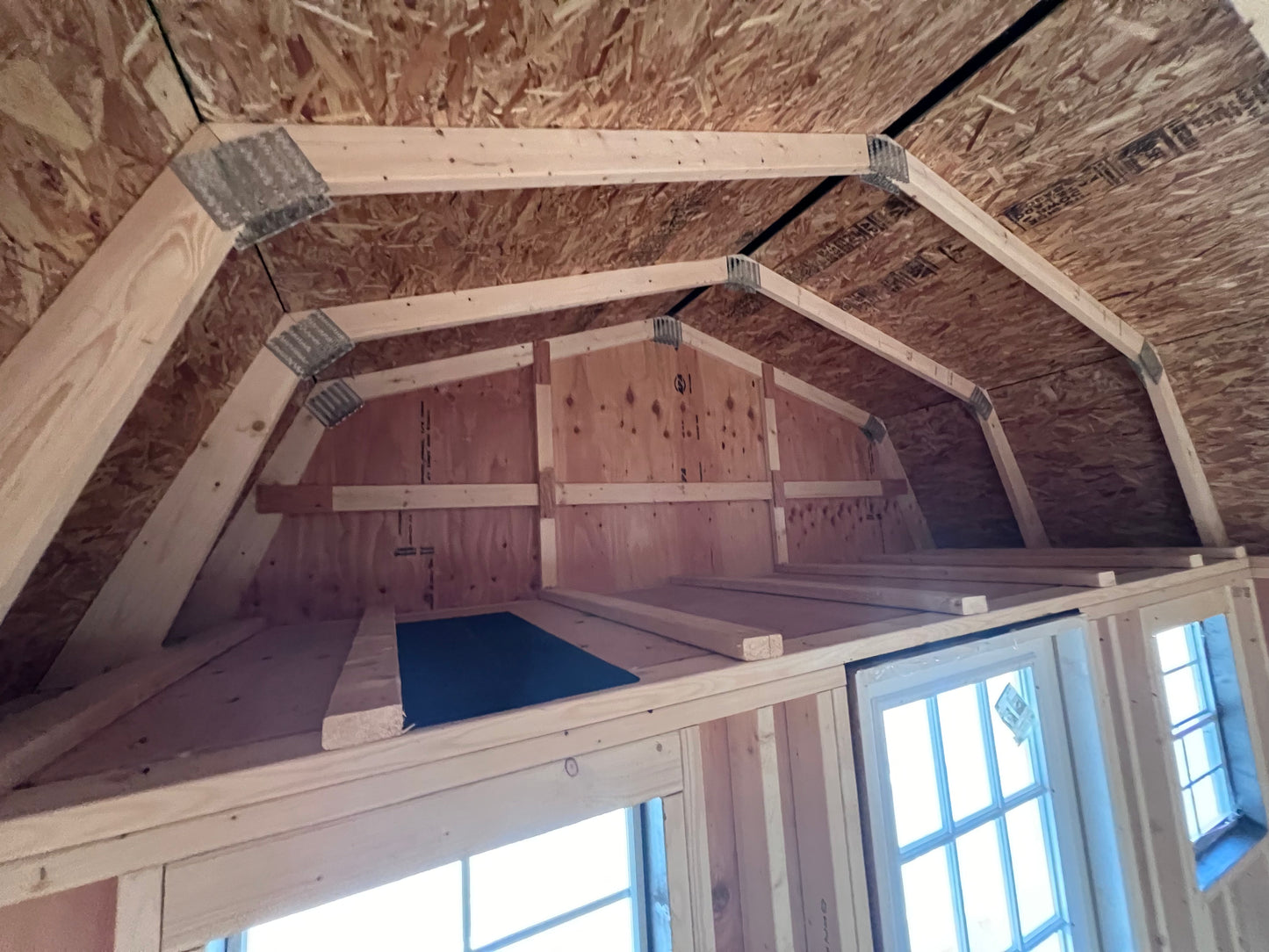 12x20 Lofted Barn w/ Porch - QP630 - Rental Return