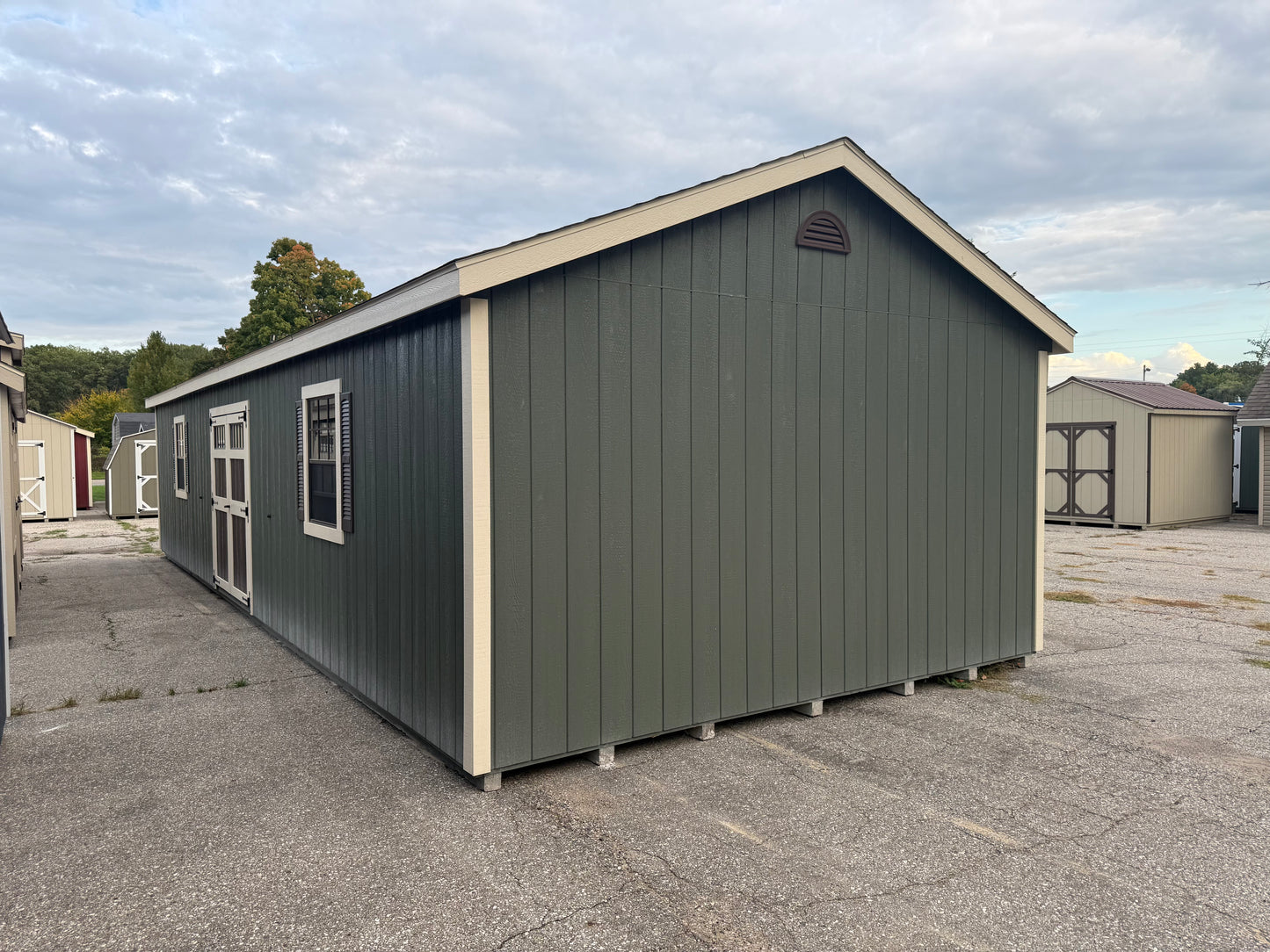 16x40 Painted Deluxe Garage -