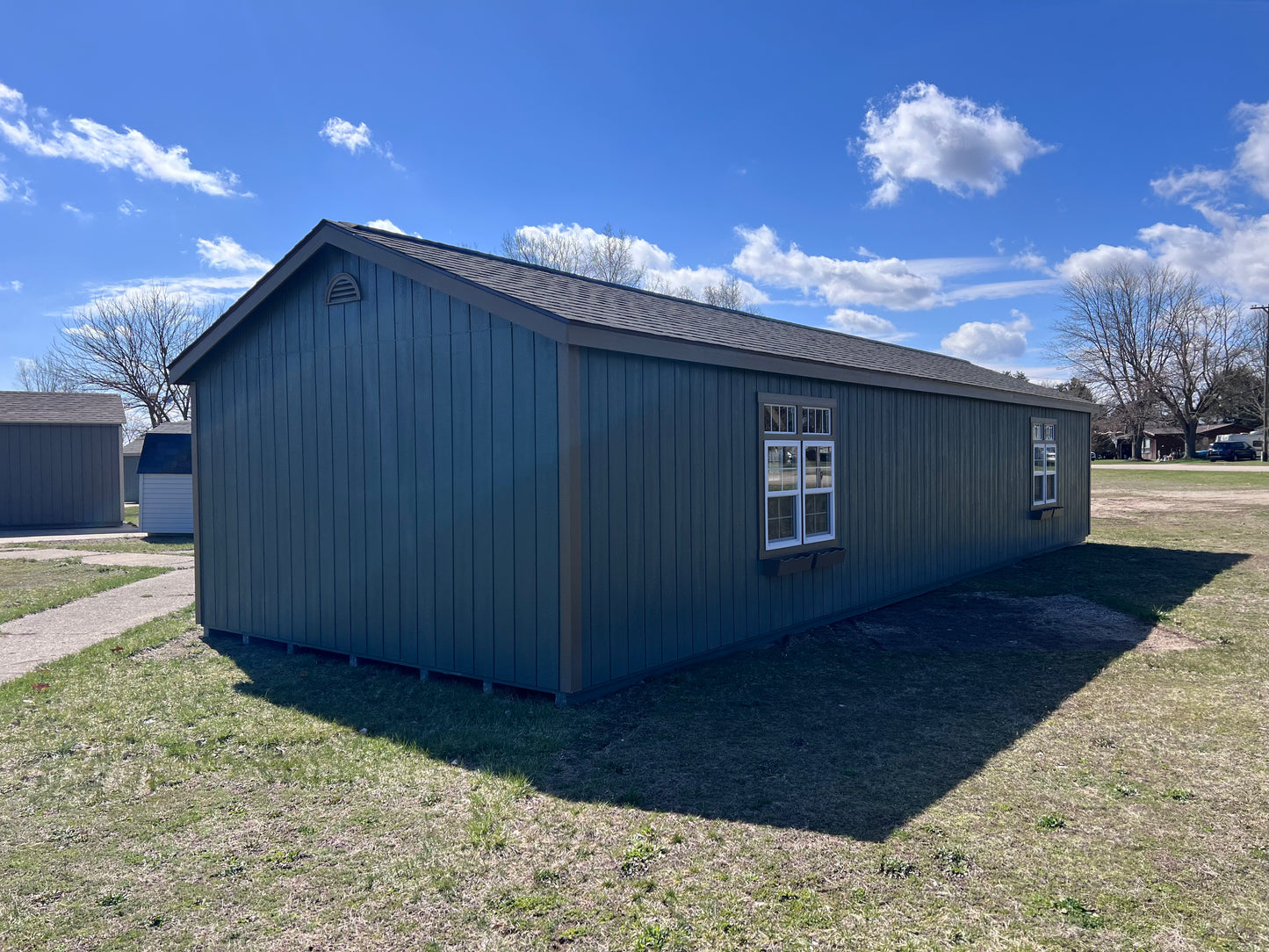 16x48 Painted Deluxe Garage - QP915