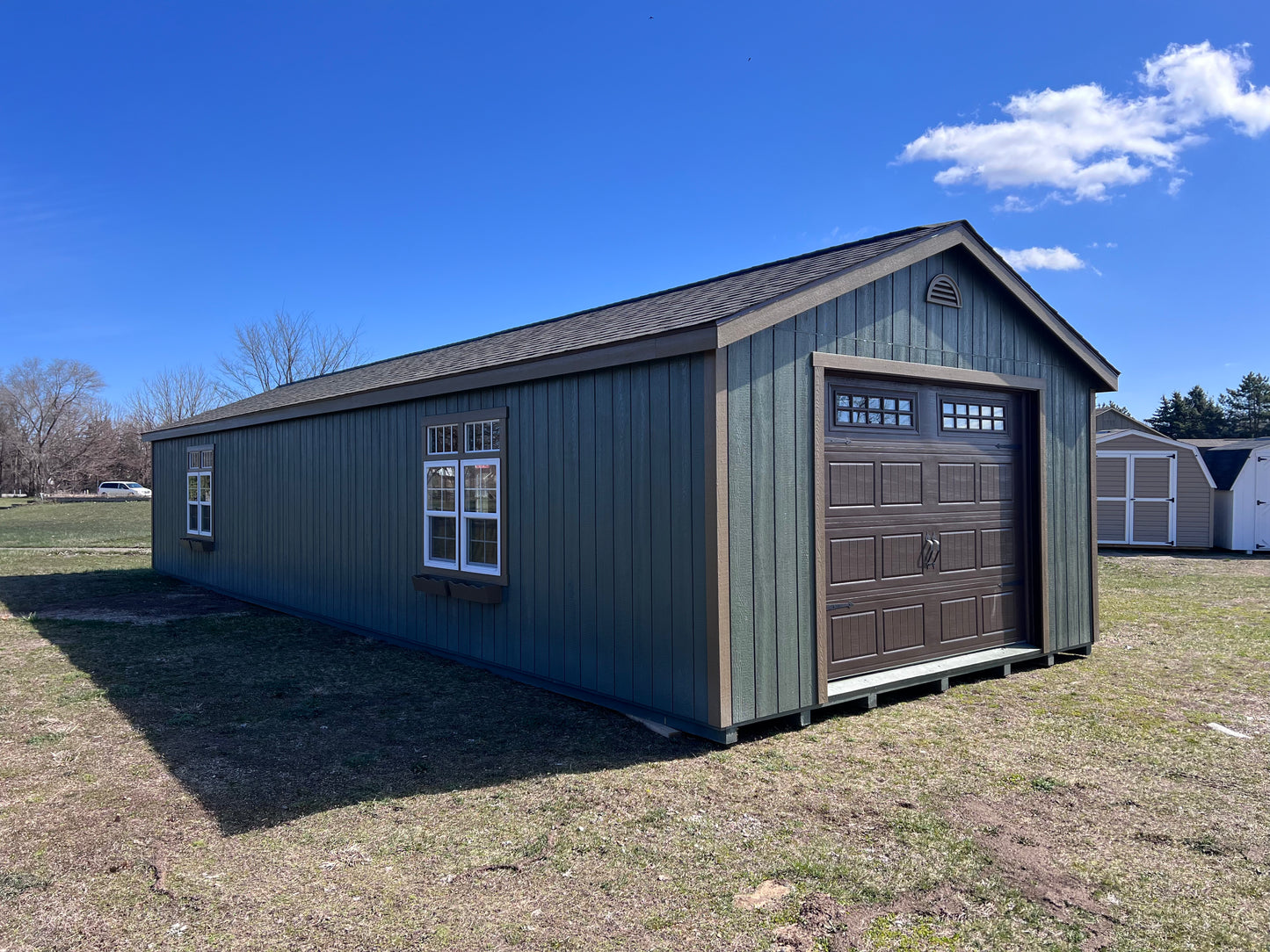 16x48 Painted Deluxe Garage - QP915