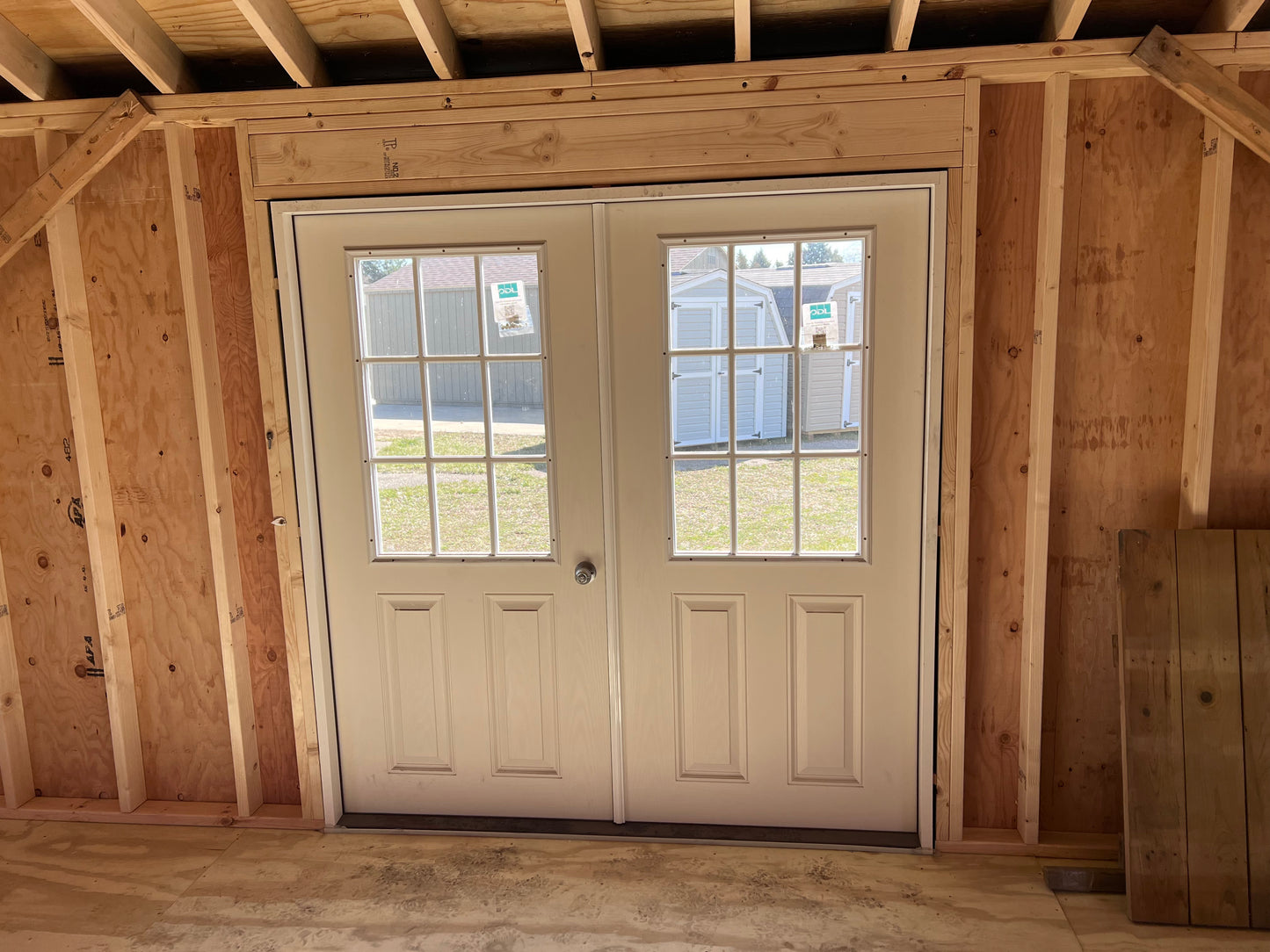 16x48 Painted Deluxe Garage - QP915