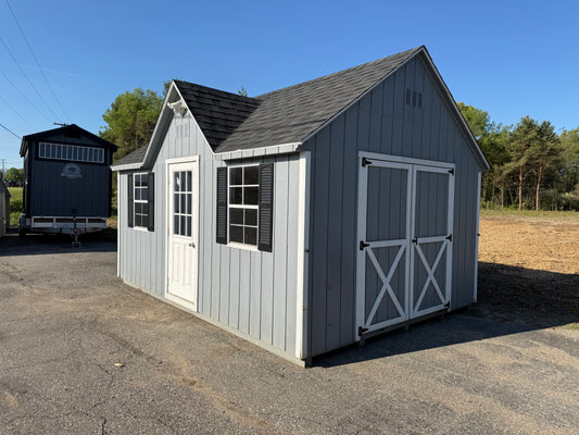 12x16 Painted Chalet - Rental Return - Cedar Springs Lot