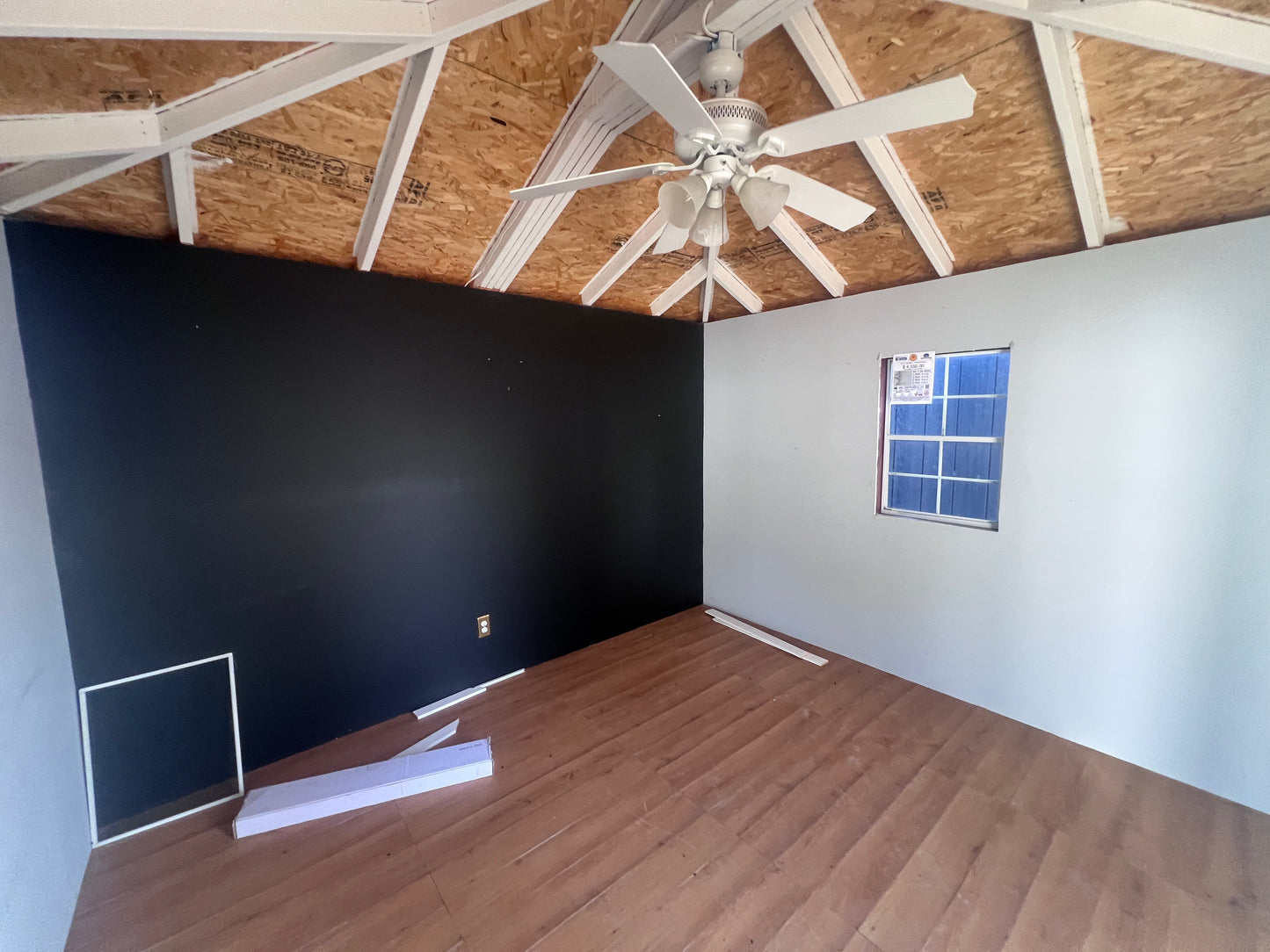12x12 Painted Hip Barn - Rental Return