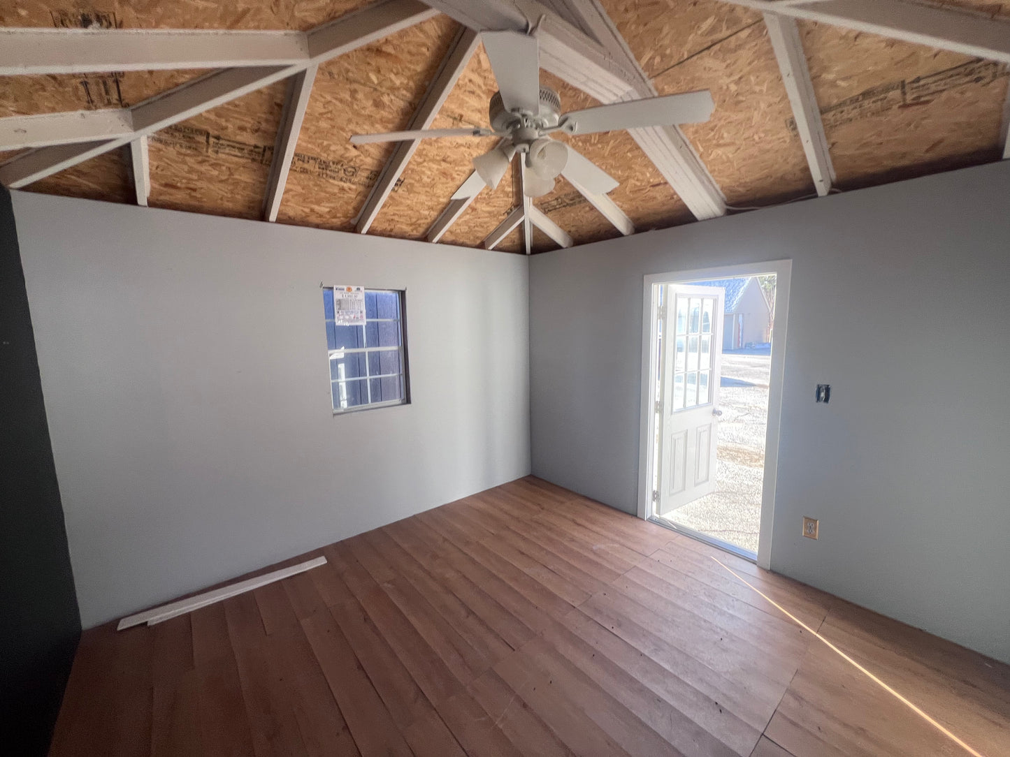 12x12 Painted Hip Barn - Rental Return