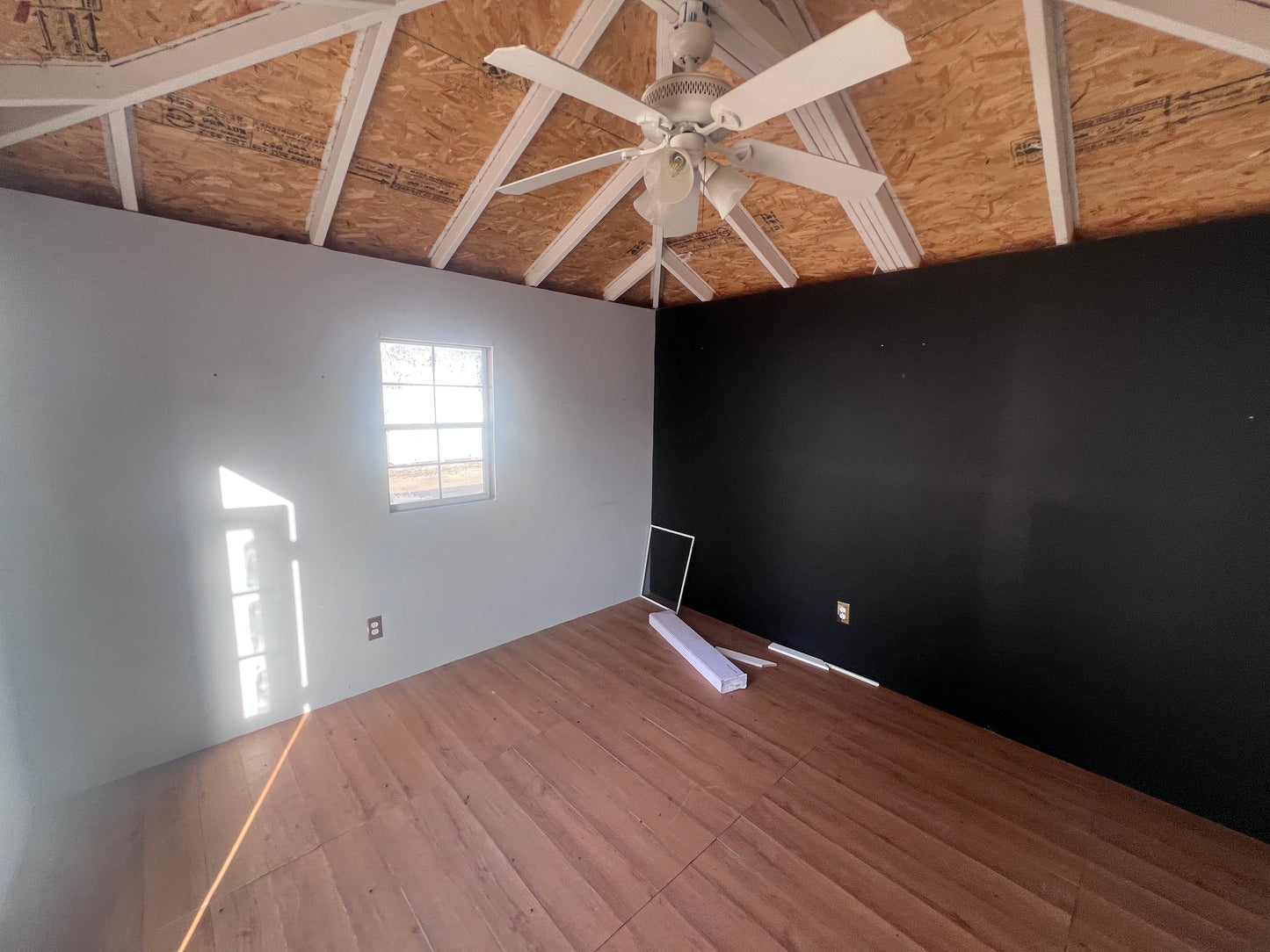 12x12 Painted Hip Barn - Rental Return
