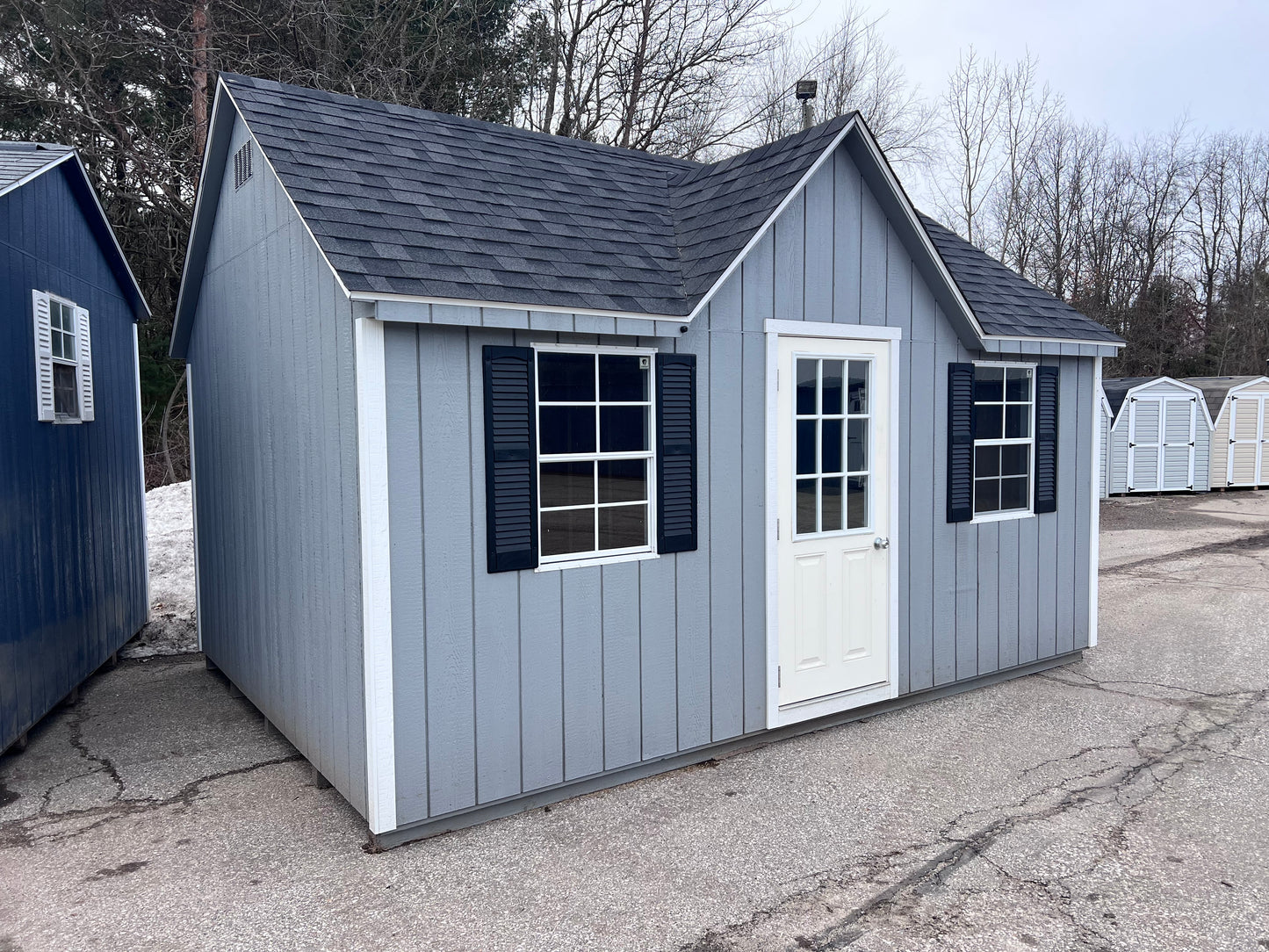 12x16 Painted Chalet - Rental Return