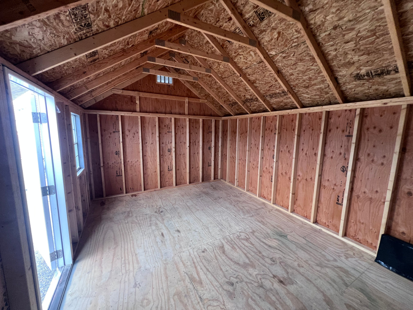 12x16 Painted Chalet - Rental Return