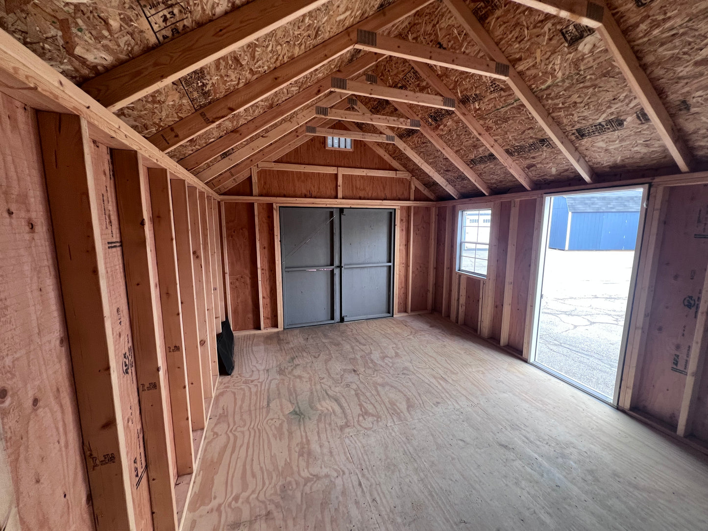 12x16 Painted Chalet - Rental Return