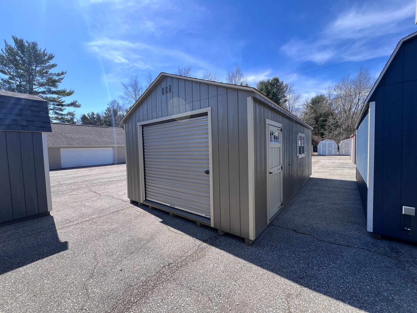 14x24 Painted Garage - QP343