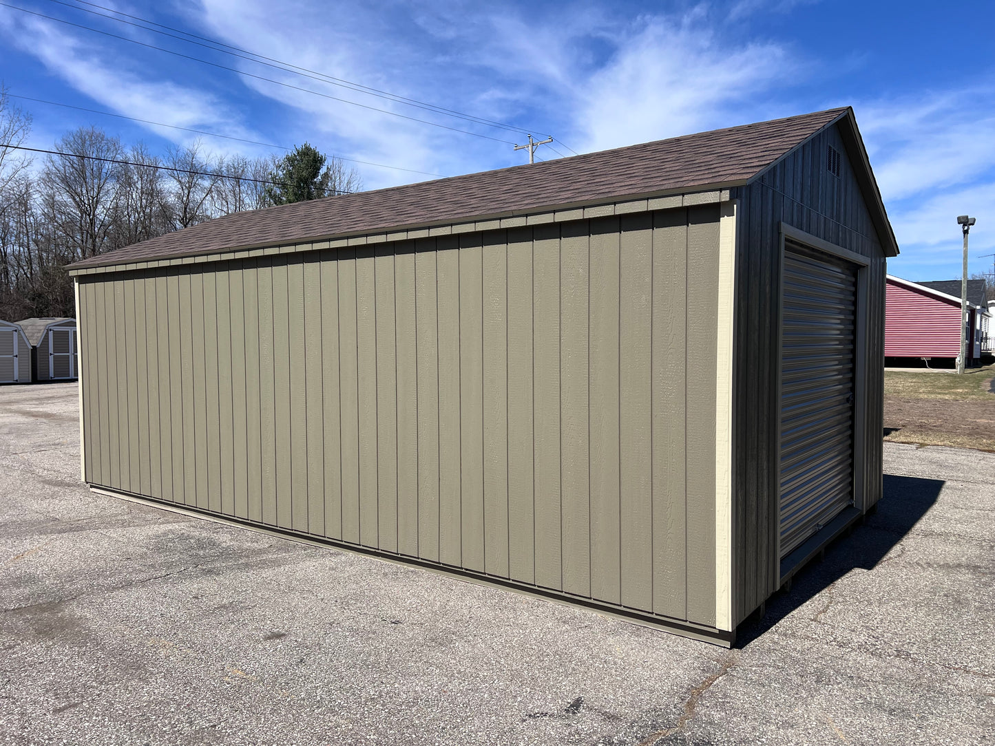14x24 Painted Garage - QP343