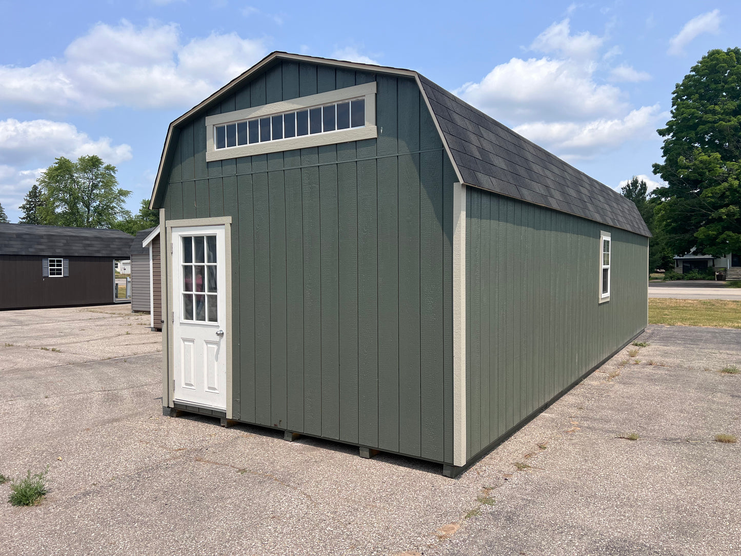 12x36 Painted Dutch Barn - Rental Return
