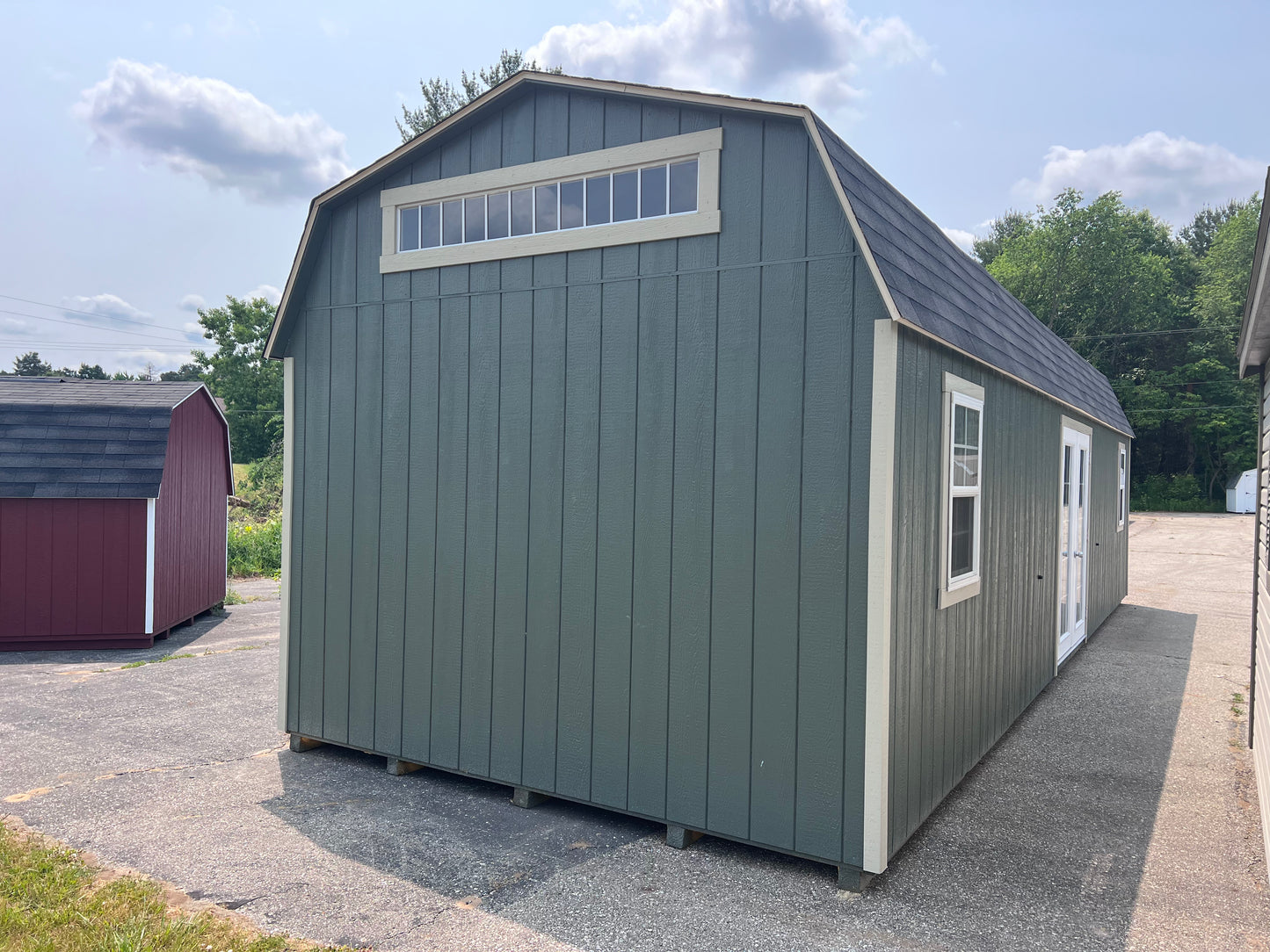 12x36 Painted Dutch Barn - Rental Return