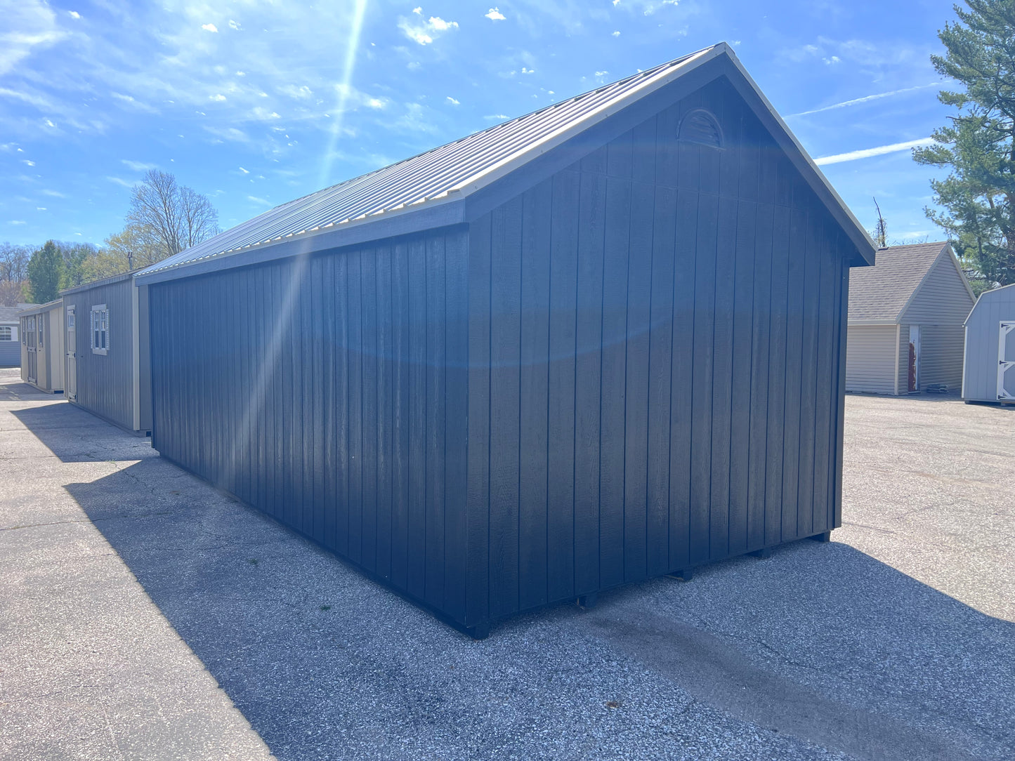 12x24 Painted Deluxe Cape Cod - Rental Return