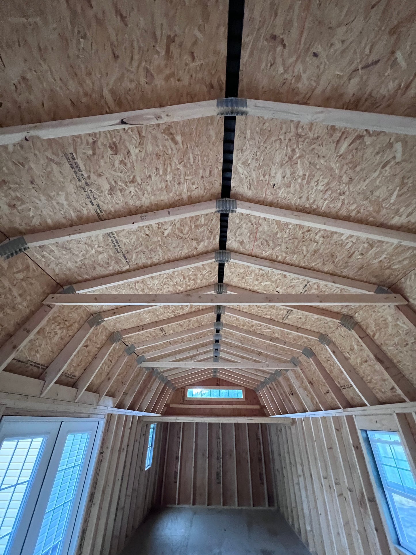 12x36 Painted Dutch Barn - Rental Return
