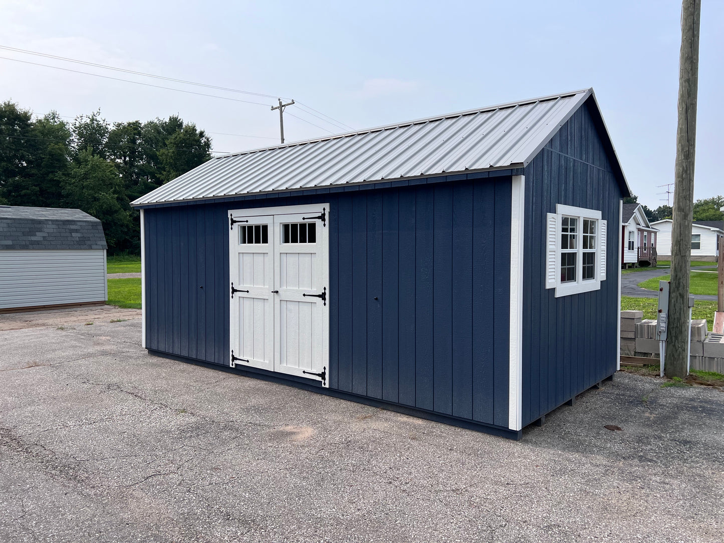 10x20 Painted Cape Cod w/ Deluxe - QP910