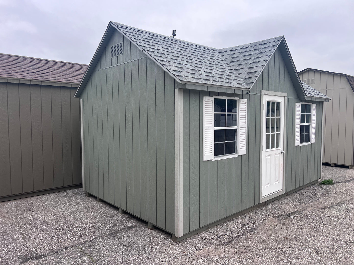 10x16 Painted Chalet - Rental Return