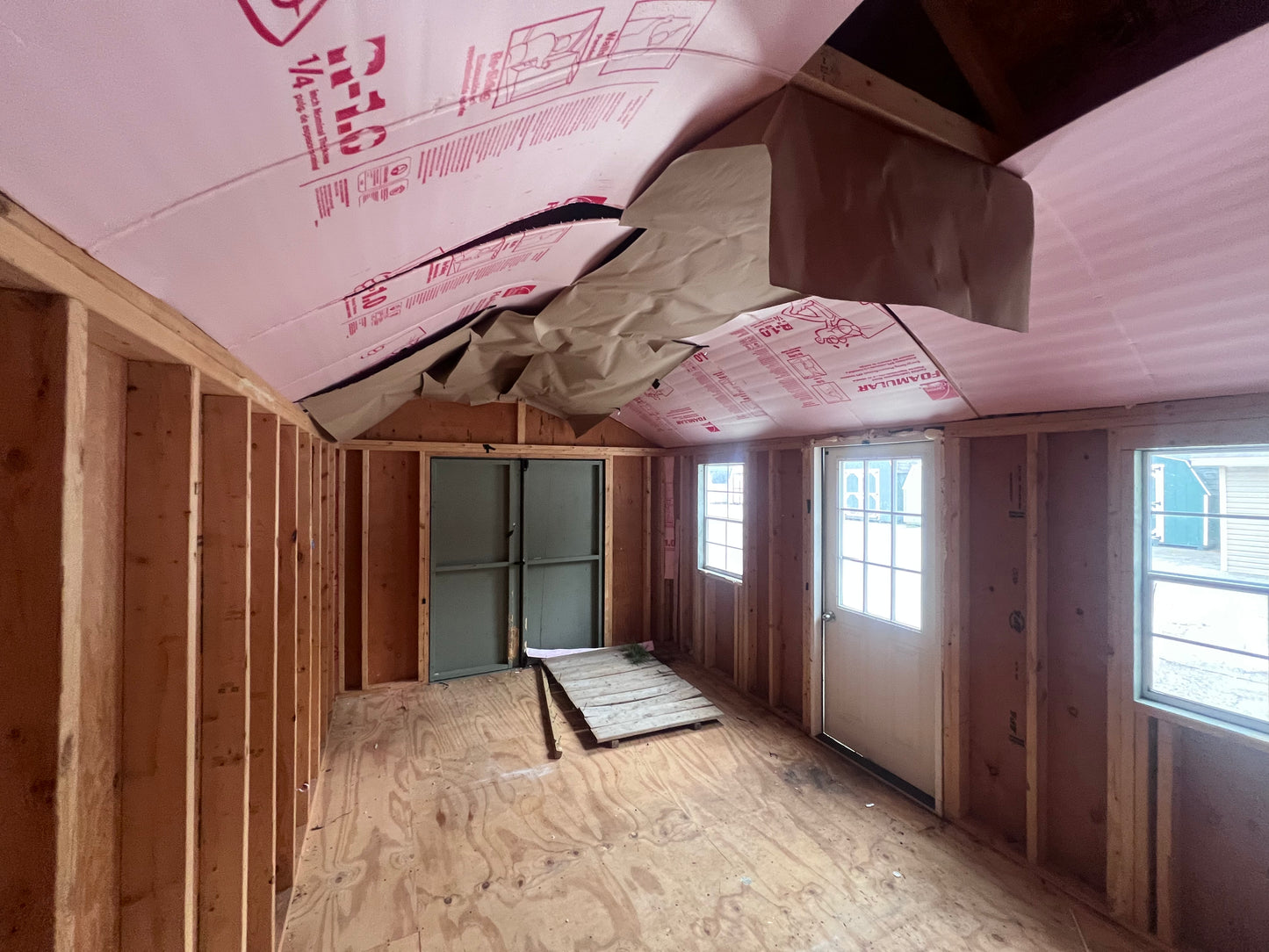 10x16 Painted Chalet - Rental Return