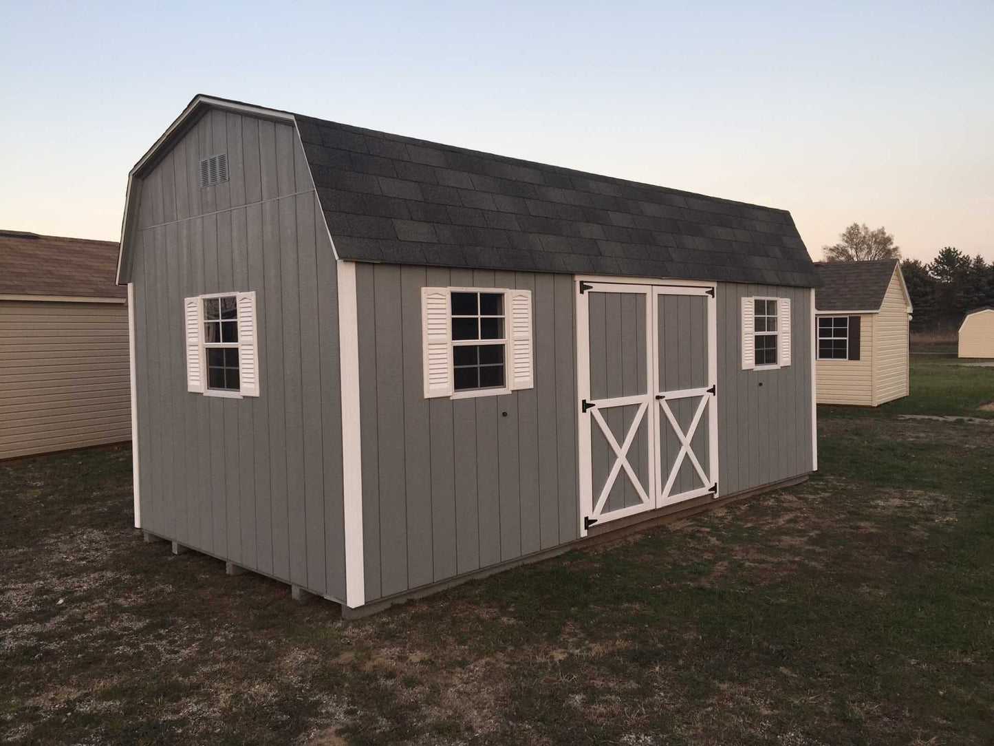 Dutch Barn - Painted