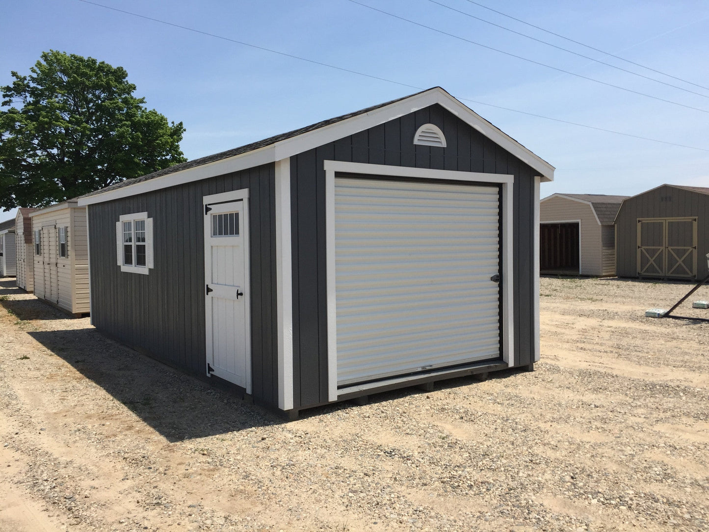 12x24 Painted Garage - QP329