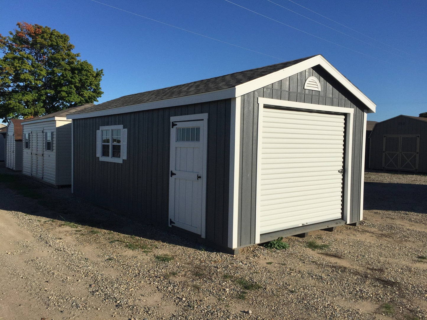 12x24 Painted Garage - QP329