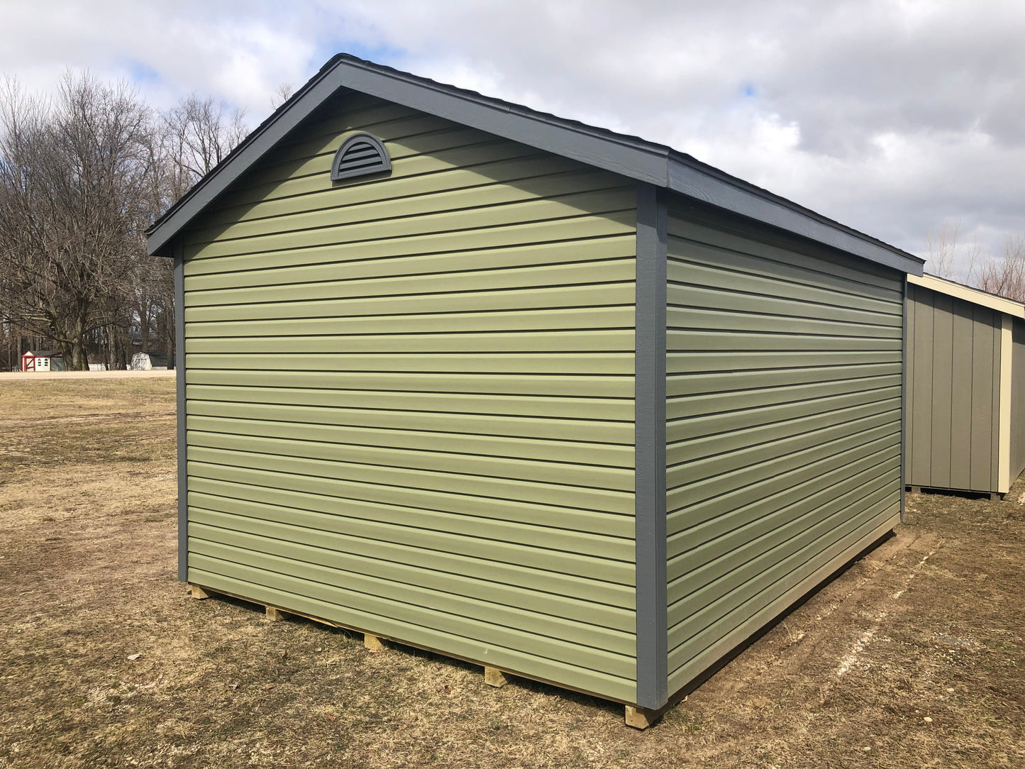 12x16 Vinyl Cottage w/ Deluxe - QP291 - Rental Return