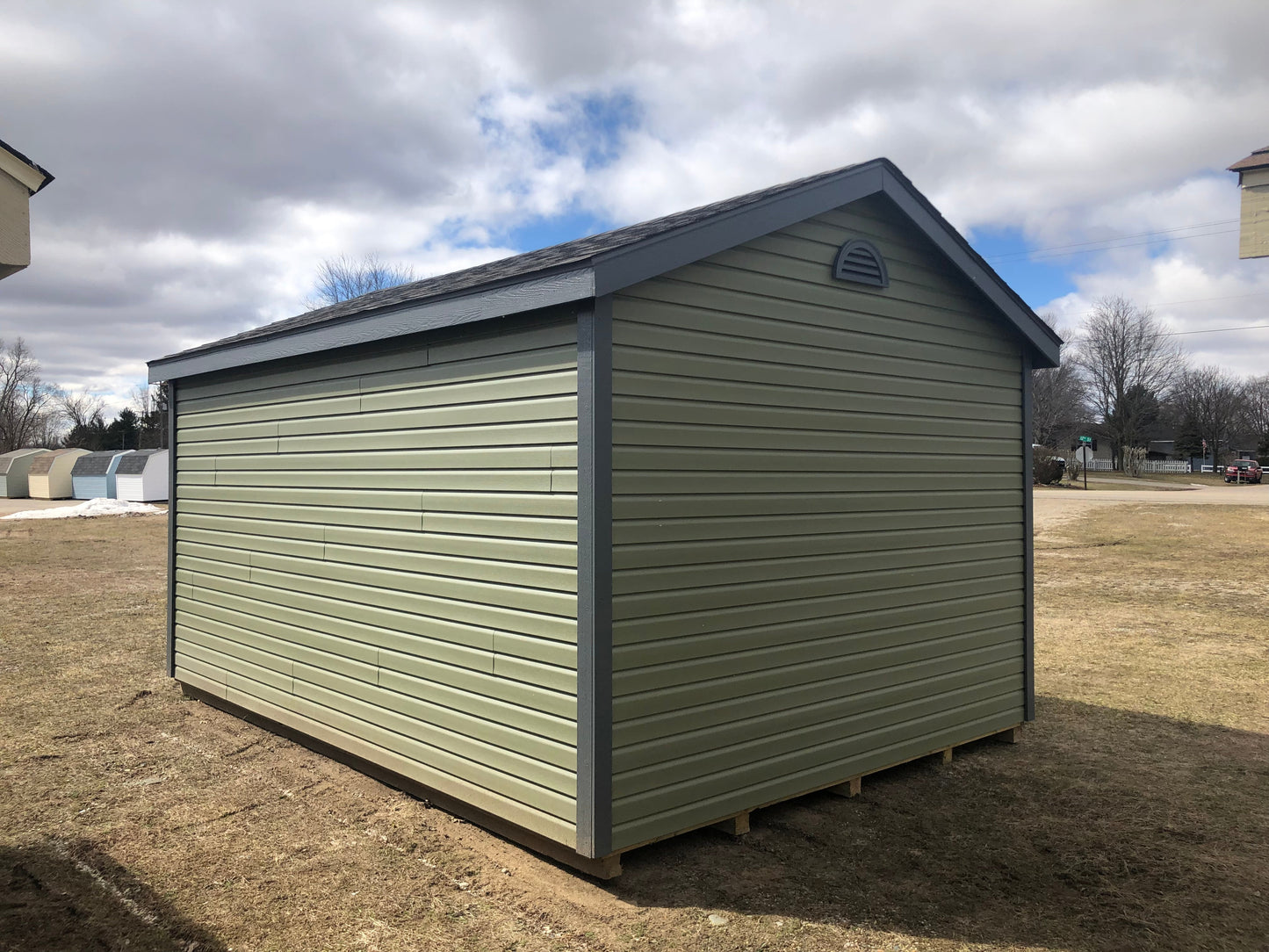 12x16 Vinyl Cottage w/ Deluxe - QP291 - Rental Return
