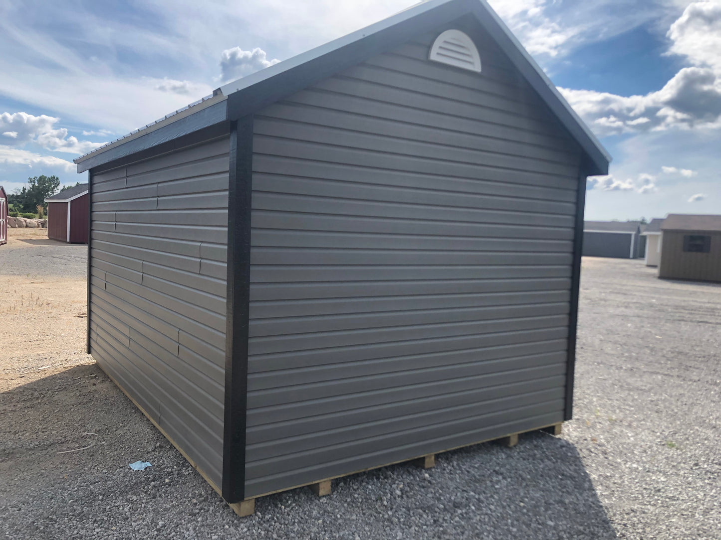 10x14 Vinyl Cape Cod w/ Deluxe - QP711