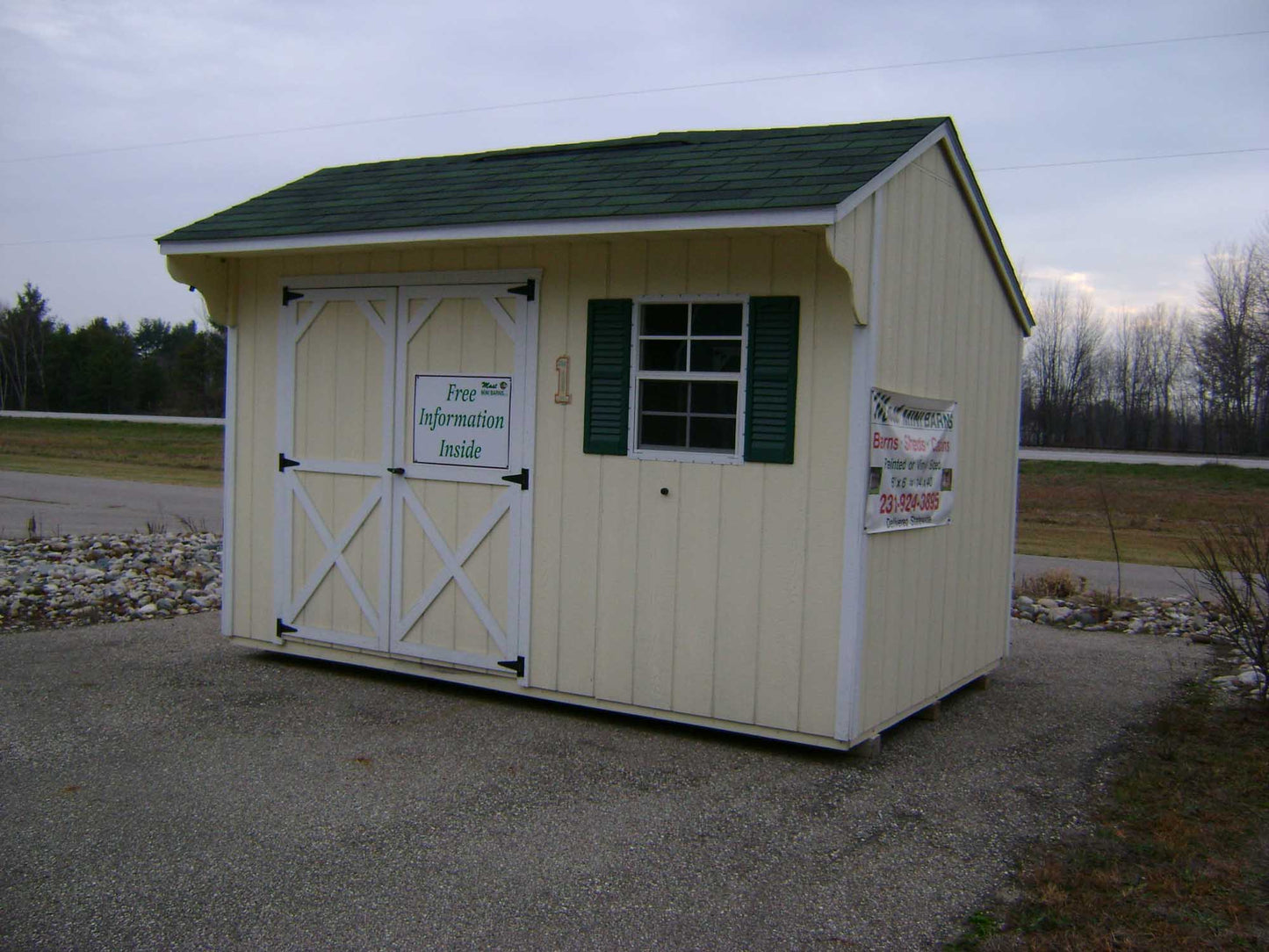 Carriage House - Painted