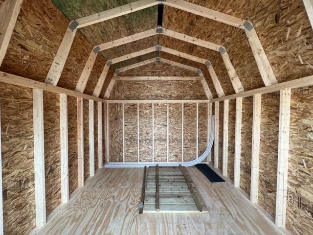 10x12 Vinyl High Barn - QP510