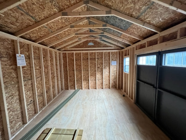 12x16 Vinyl Cottage w/ Deluxe - QP291 - Rental Return