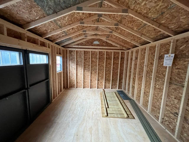 12x16 Vinyl Cottage w/ Deluxe - QP291 - Rental Return