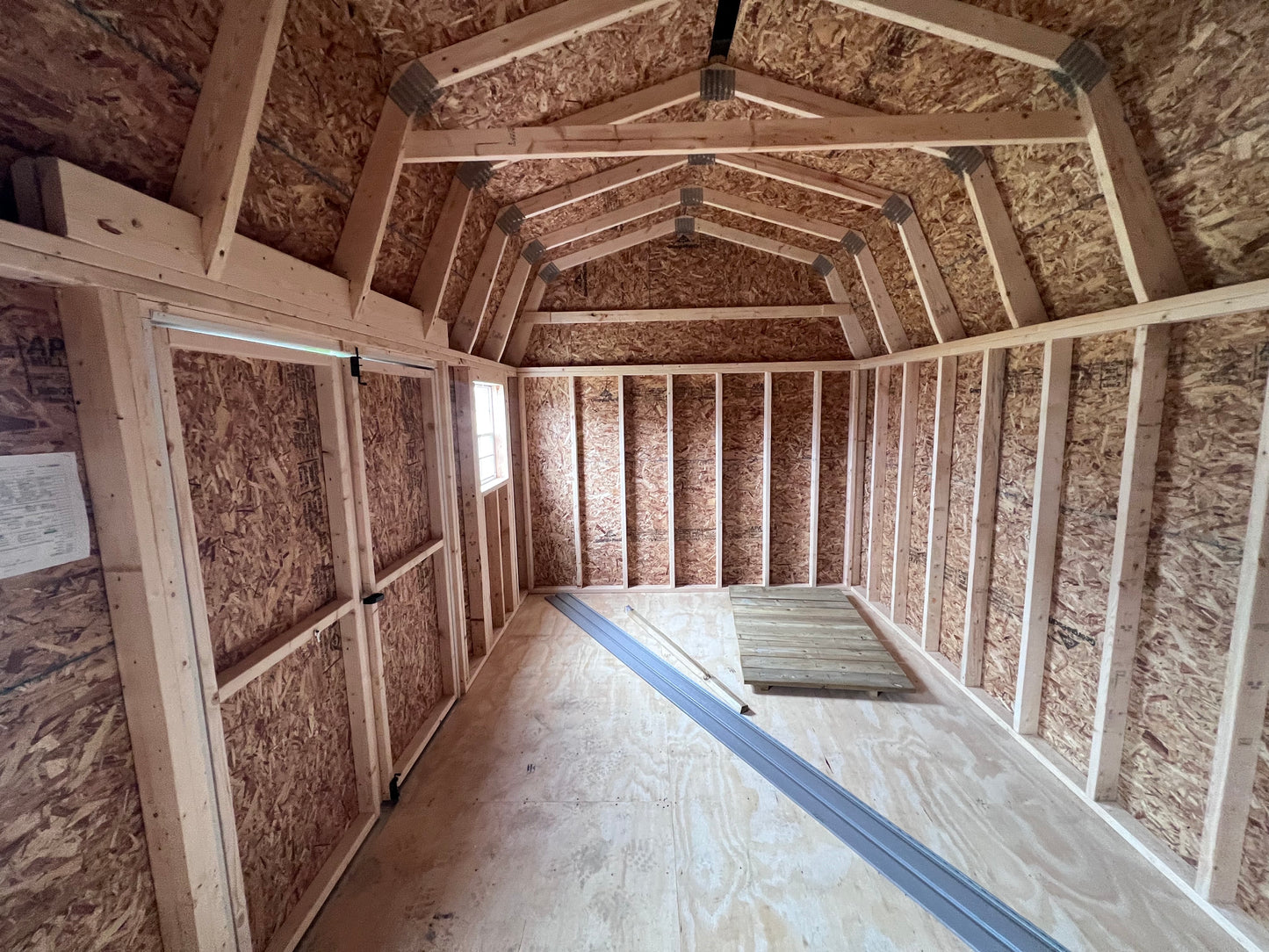10x16 Vinyl Dutch Barn - QP513