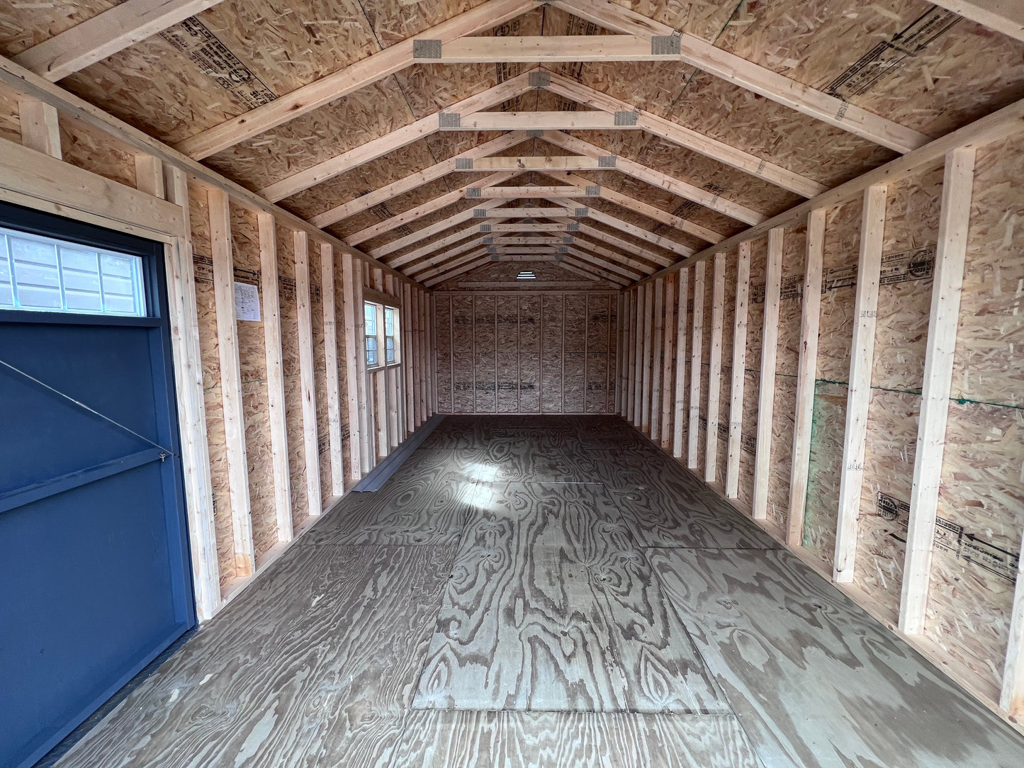 12x24 Vinyl Garage w/ Deluxe - QP456