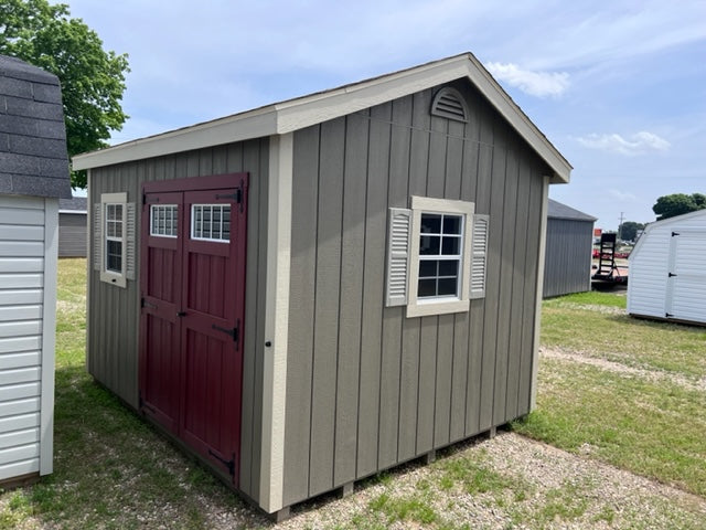 10x12 Painted Cottage w/ Deluxe - QP36