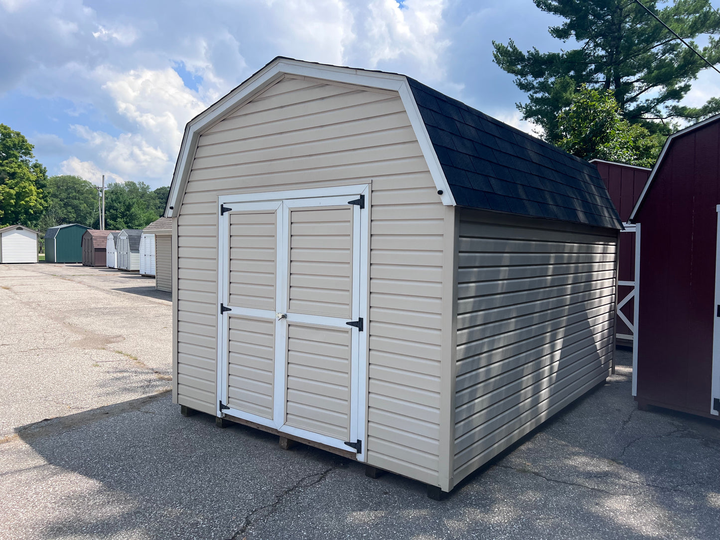 10x14 Vinyl High Barn - Rental Return