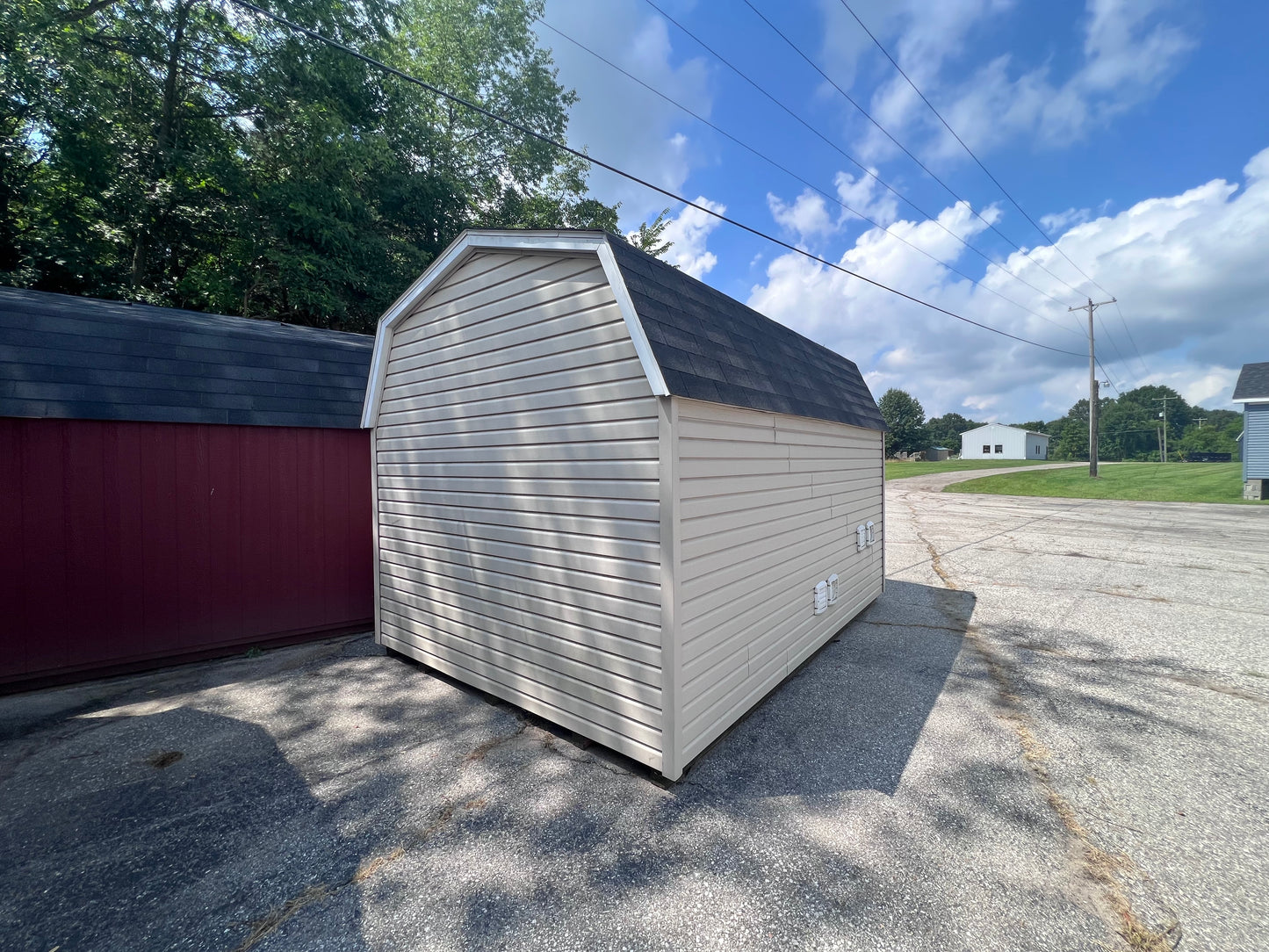 10x14 Vinyl High Barn - Rental Return