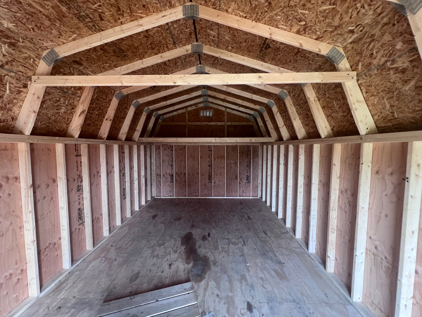 12x20 Painted High Barn - Rental Return