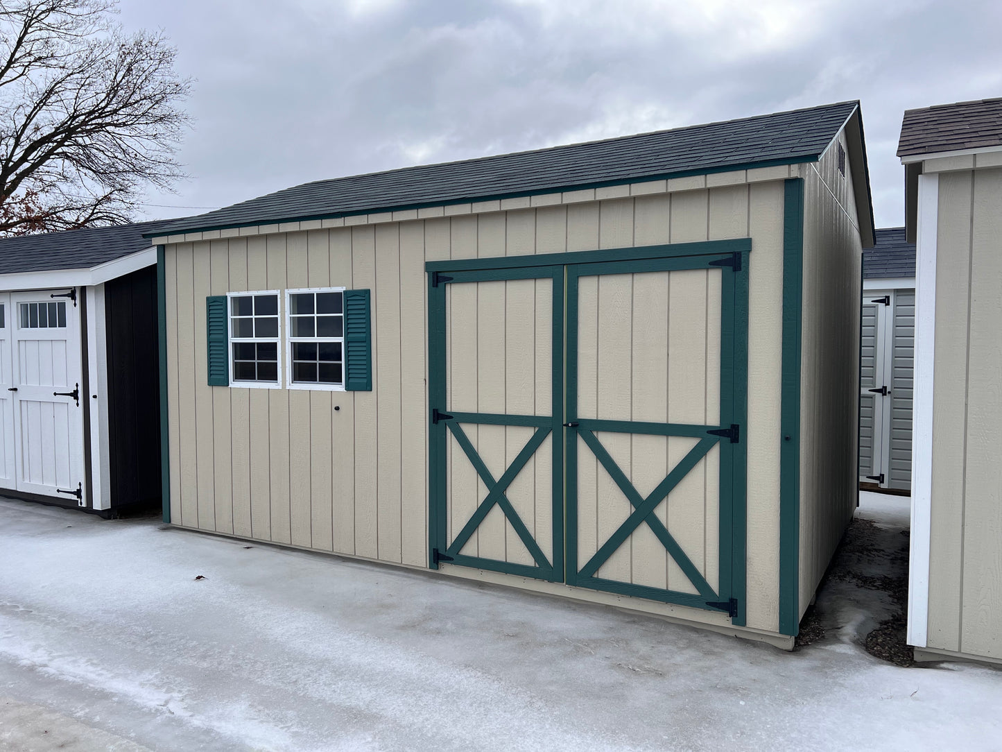 12x16 Painted Cottage - QP625