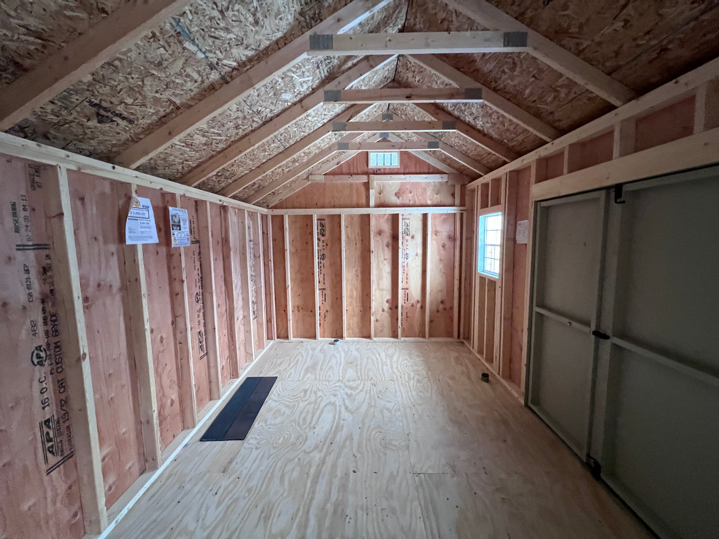 10x16 Painted Carriage House - QP90