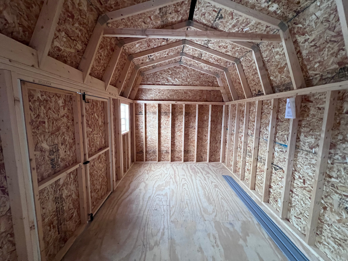 10x16 Vinyl Dutch Barn - QP513 - Rental Return